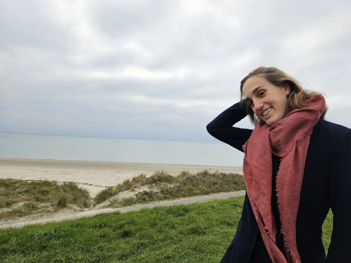 Jorinde Praet buiten